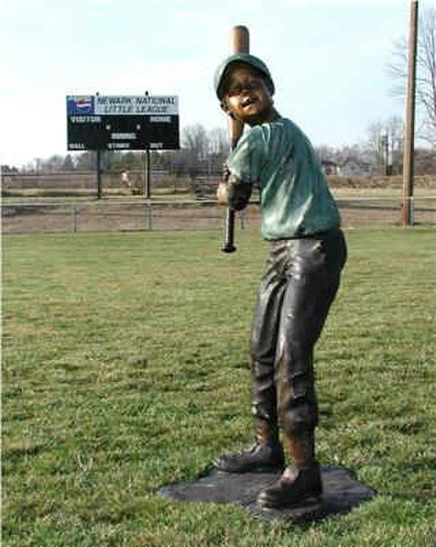 Baseball Batter Statue