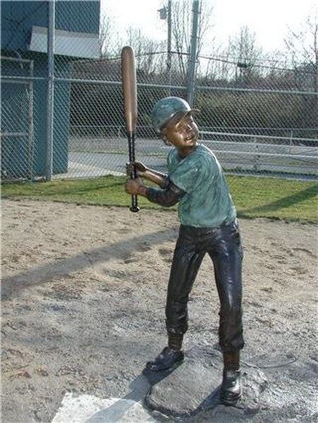 Baseball Batter Statue - Image 3