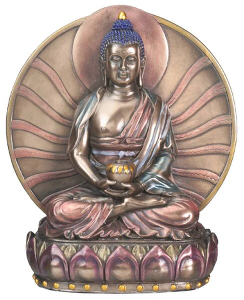 Buddha Amitabha Asian Art Sculpture
