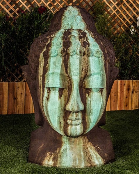 Buddha Bust Head Giant Sculpture