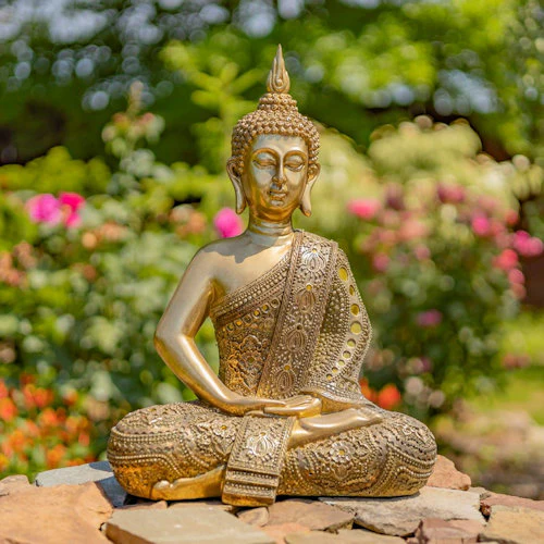 Buddha of Inner Peace Sculpture 19" High