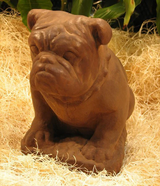 Bulldog Dog Sculpture