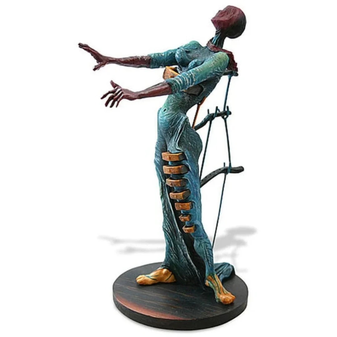 Burning Giraffe Woman With Drawers Dali - Image 3