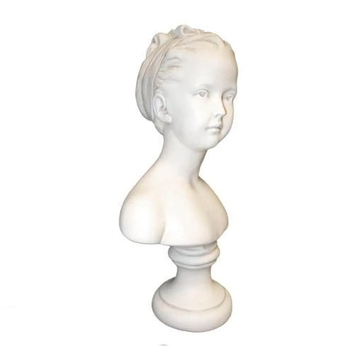 Bust: French Girl With White Base