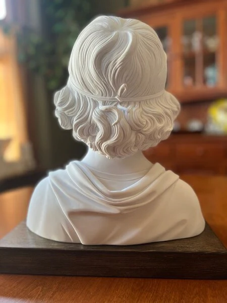 Bust of Boy by Andrea della Robbia Statue - Image 3