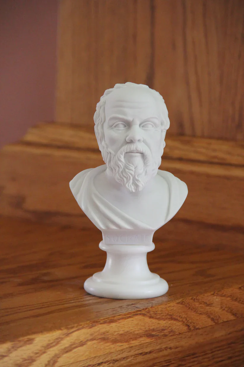 Bust of Socrates Marble Statue - Image 5