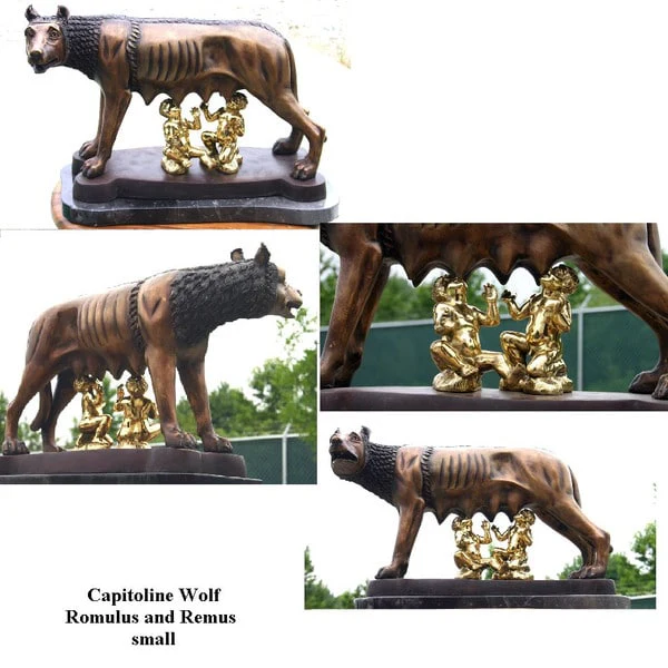 Capitoline Wolf Romulus And Remus - Image 3