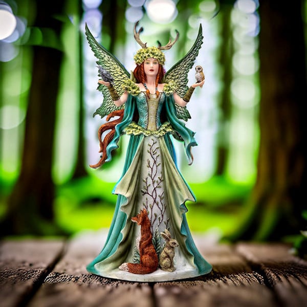 Caretaker Fairy Guardian Sculpture - Image 6