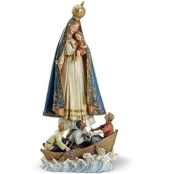 Caridad Del Cobre - Our Lady of Charity Cuban Patroness Sculpture
