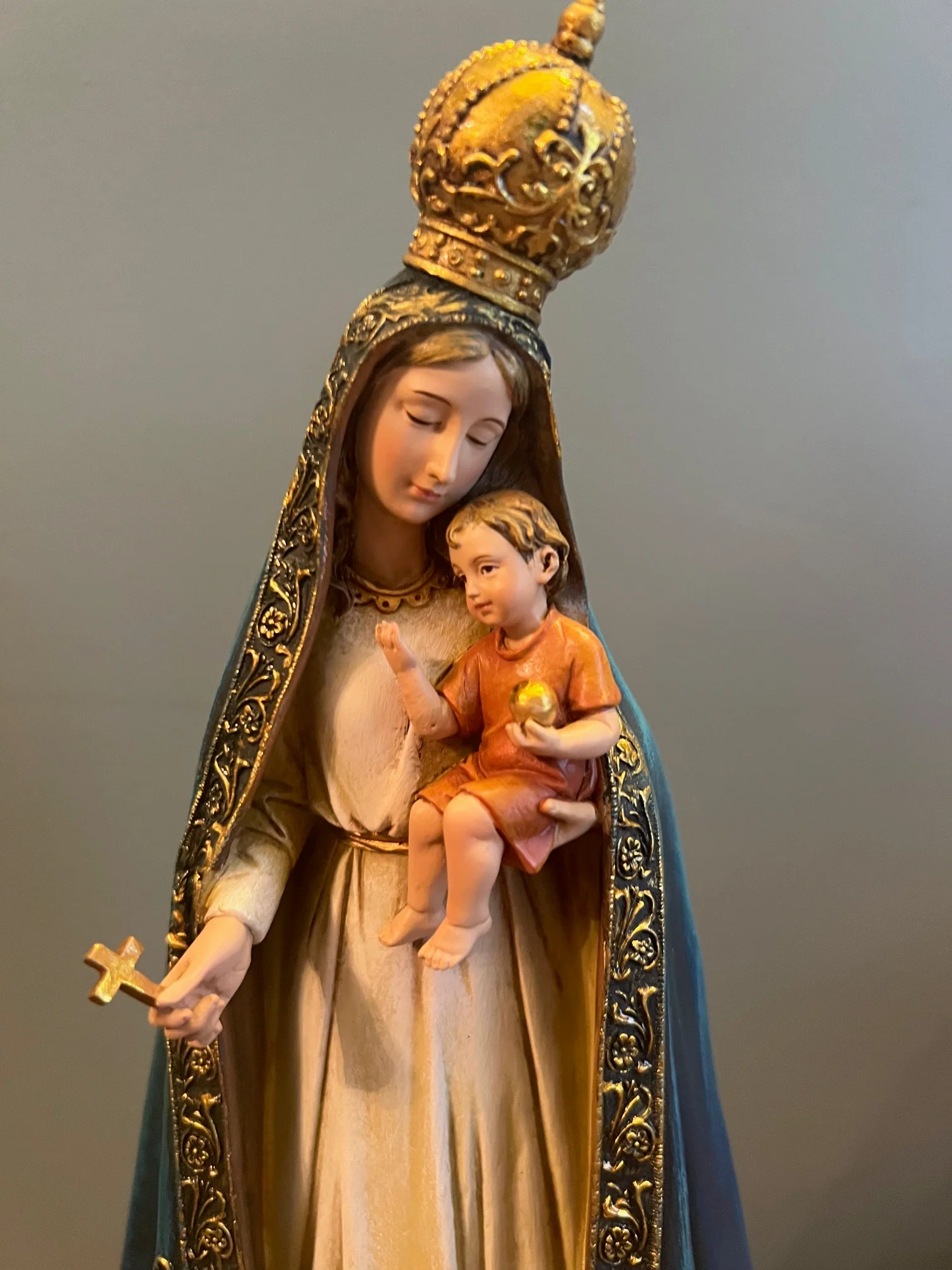 Caridad Del Cobre - Our Lady of Charity Cuban Patroness Sculpture - Image 6