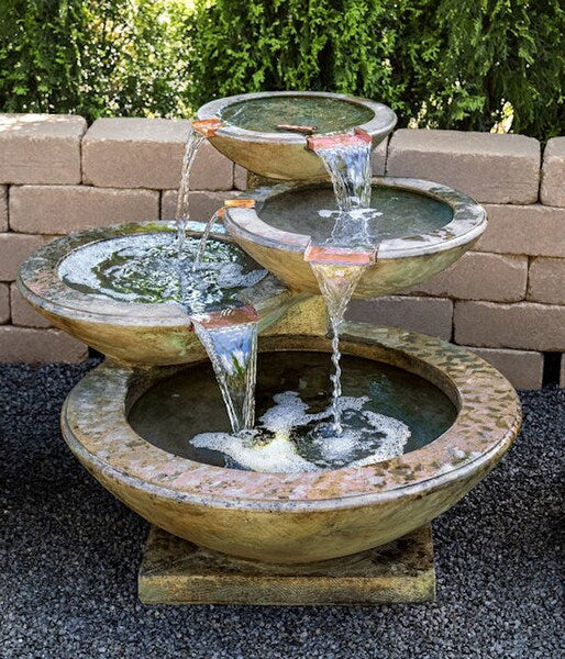 Cascading Verona Fountain Cast Stone - Image 2
