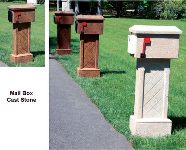 Cast Stone Mailbox Tile Design - Image 3