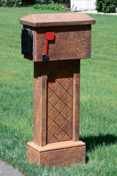 Cast Stone Mailbox Tile Design - Image 4