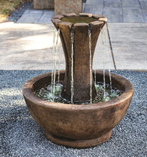 Castille Fountain Lighted 32 Inches High
