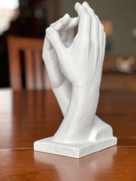 Cathedral Hands By Auguste Rodin Statue - Image 2