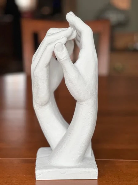 Cathedral Hands By Auguste Rodin Statue - Image 4