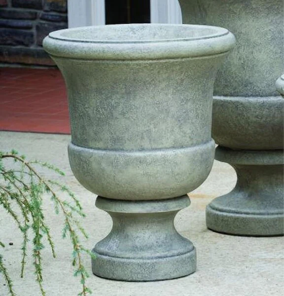 Cento Urn Cement Garden Vase 32" High