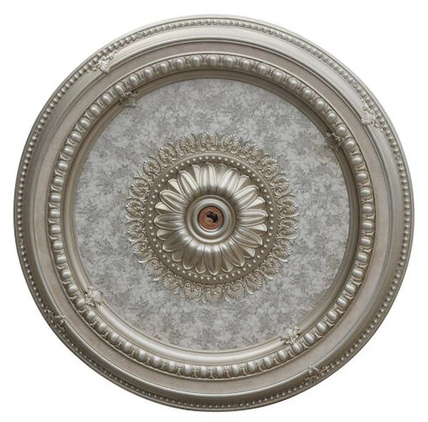 Champagne Round Ceiling Medallion 47 Inch