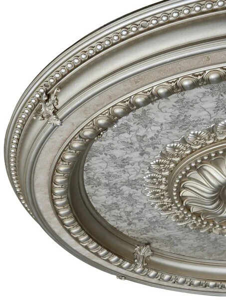 Champagne Round Ceiling Medallion 47 Inch - Image 3