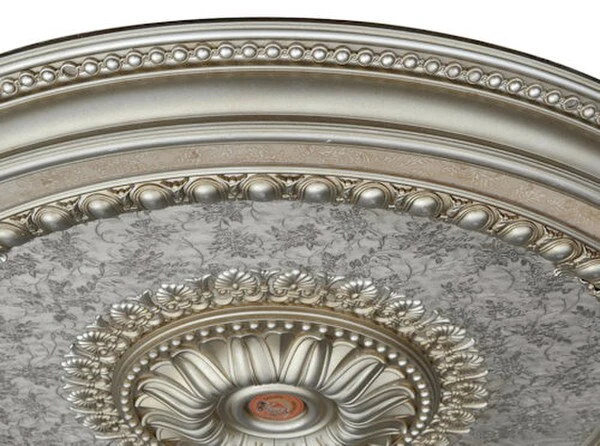 Champagne Round Ceiling Medallion 47 Inch - Image 4