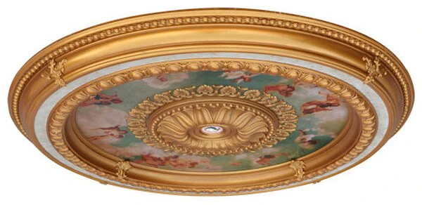 Cherub Sky Round Ceiling Medallion 36 Inch - Image 2
