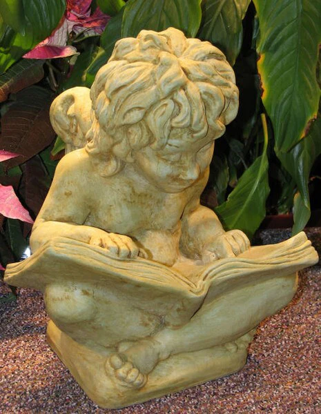 Cherub with book Sculpture