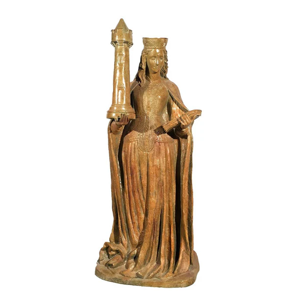 Chess Queen Bronze Statue