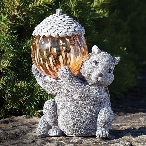 Chipmunk Solar Light Garden Sculpture