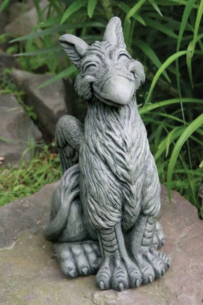Chirp Smiling Griffin Statue
