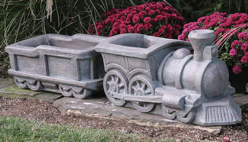 Choo Choo Train Engine and Car Planters - Image 4