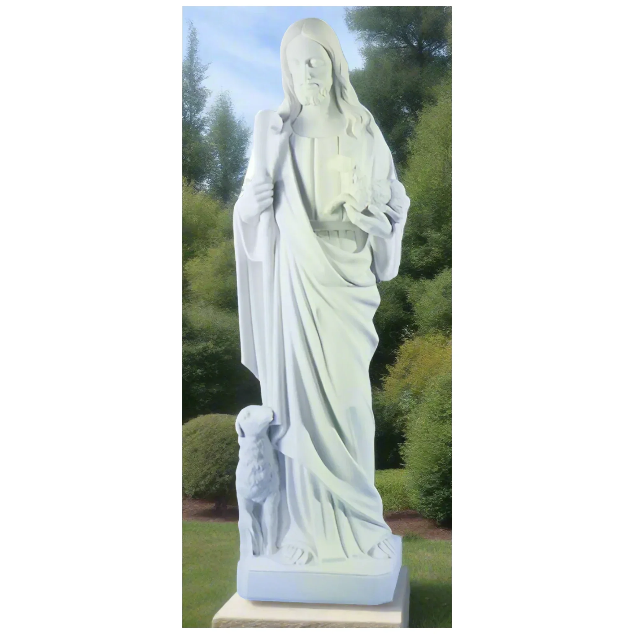 Christ The Good Shepherd 42.5" High - Image 2