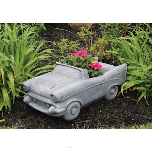 Classic Cream Puff Car Garden Planter