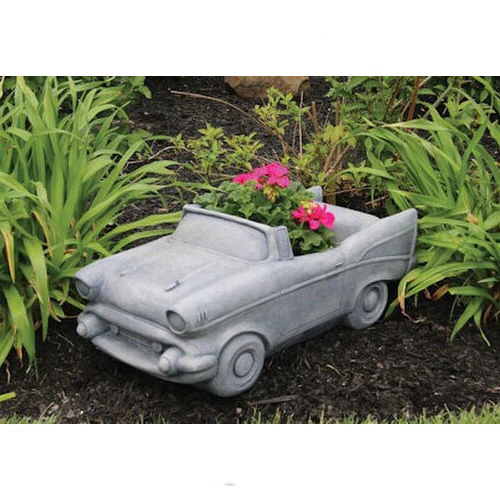 Classic Cream Puff Car Garden Planter - Image 2