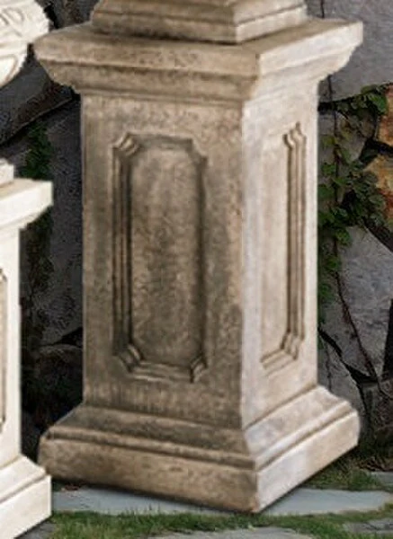 Classic Pedestal Large Cast Stone 32" High - Image 3