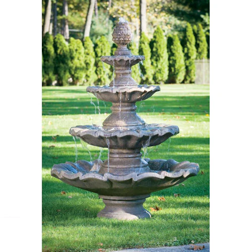 Classical Four Tier Fountain 80" High - Image 2