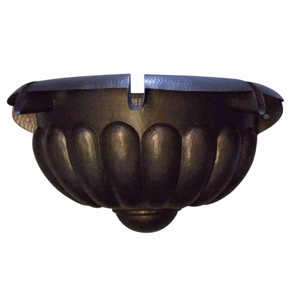 Classical Bowl Egg & Dart Copper Water Emitter