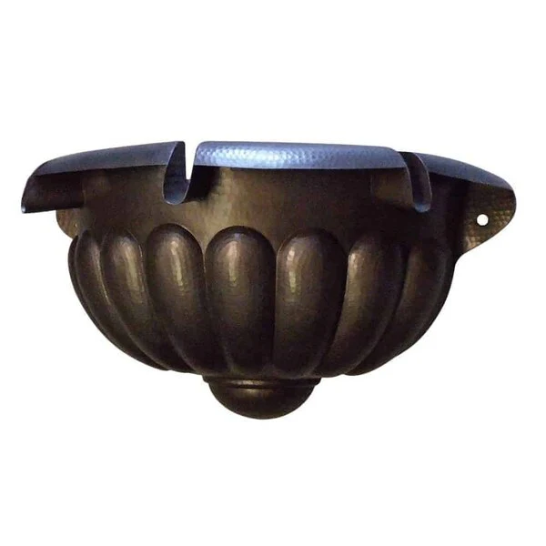 Classical Bowl Egg & Dart Copper Water Emitter - Image 2