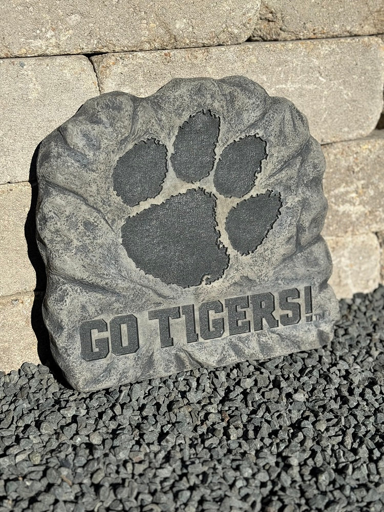 Clemson Paw Print Garden Stepping Stone