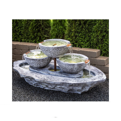 Cocco Tiered Garden Fountain Lighted