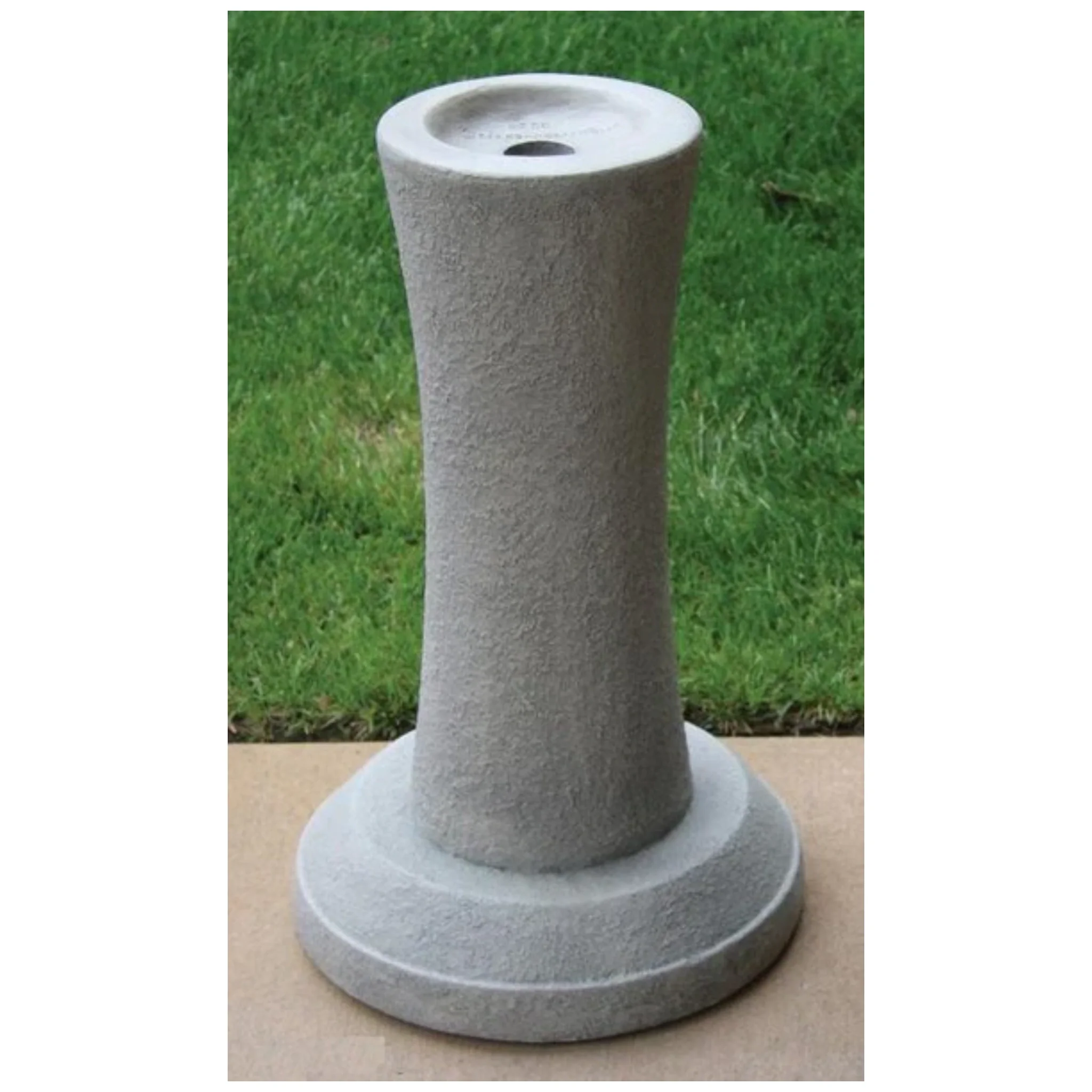Contemporary Curve Pedestal Cast Stone - Image 2
