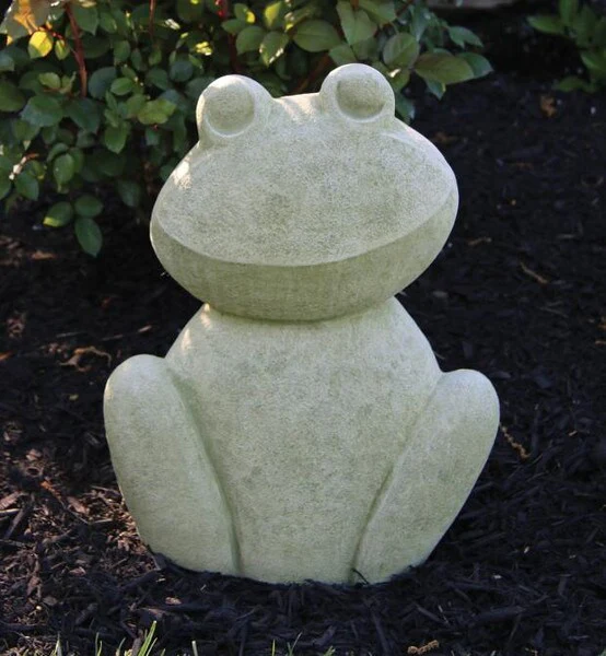 Contemporary Frog Garden Statue