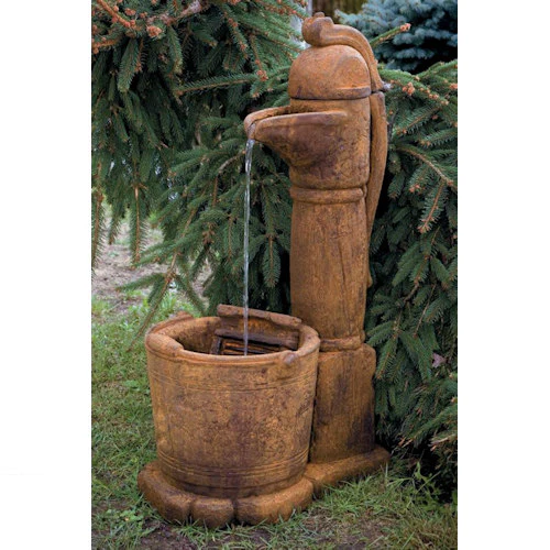 Country Pitcher Pump Fountain 37.5" High - Image 2