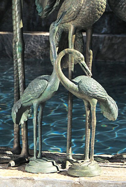 Crane Pair Small Water Features