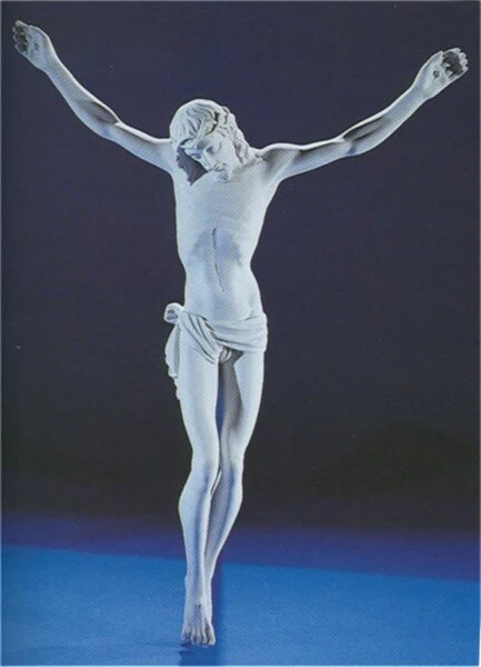 Crucifixion Plaque Corpus 42" High