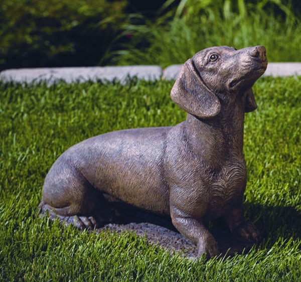 Dachshund Dog Sculpture 15" High - Image 3