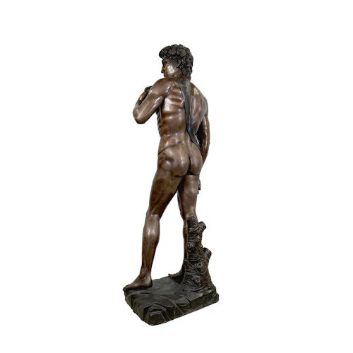 David By Michelangelo Bronze Life-size Statue - Image 4