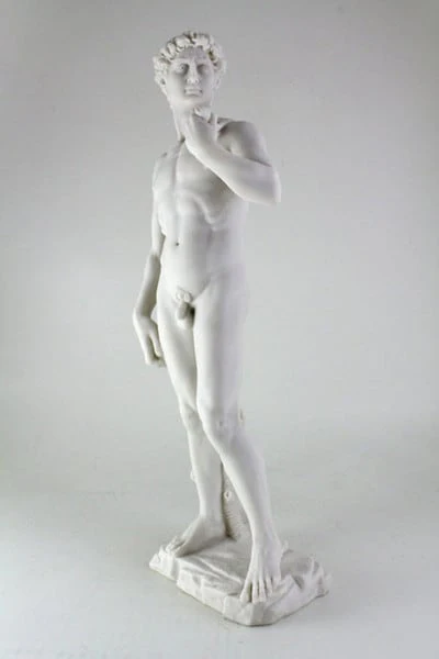 David by Michelangelo Statue 19.75" High - Image 3