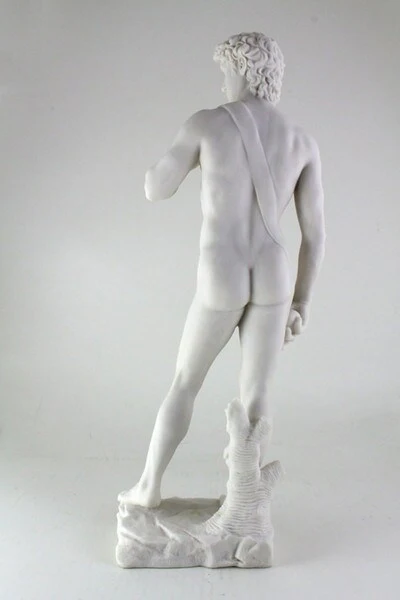 David by Michelangelo Statue 19.75" High - Image 4