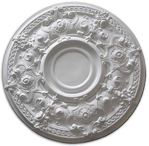 Decorative Ornate Floral Ceiling Medallion