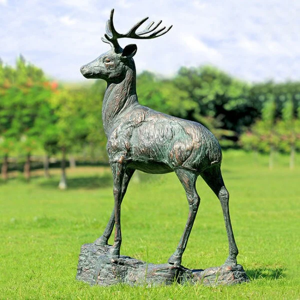 Deer Forest Prince Garden Sculpture